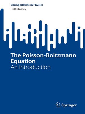 cover image of The Poisson-Boltzmann Equation